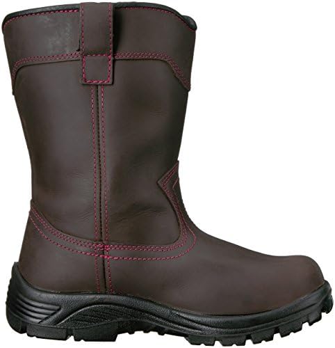 Avenger Work Boots womens Avenger 7146 Comp Toe Wp Pull Eh Work Boot Industrial Construction Shoe, Brown, 9.5 US | Image 5
