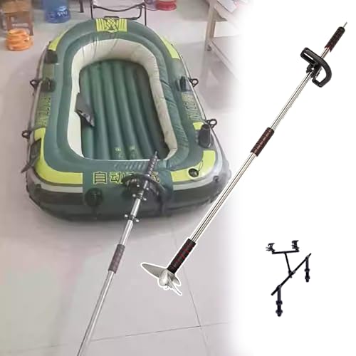 Hélice de moteur de pêche à la traîne Ayak - Pales de mixage pour pagaie de kayak portative, compatibles avec les perceuses électriques, kit de propulsion d'urgence pour embarcations de plai