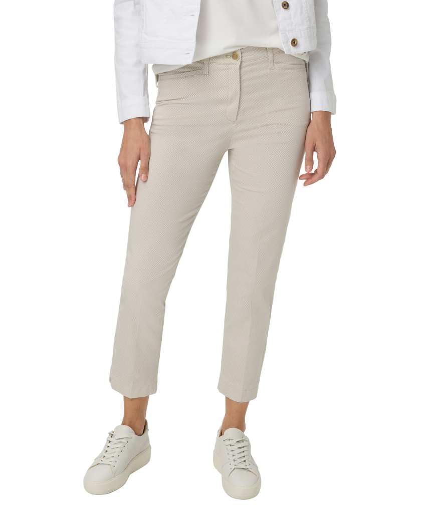 Raphaela by Brax Damen Lorella Summer Minimal Print Hose