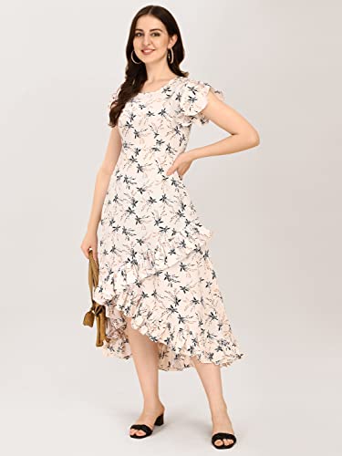 Image of QIQI Women's Crepe A-Line Maxi Casual Dress
