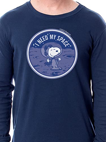 Peanuts Family Snoopy I Need My Space 2 Piece Unisex Sleep Pajama Set4