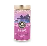 Gulmarg- Authentic Kashmiri Kahwa Tea, Green Tea with Almonds, Saffron, Apricots, Spices, Authentic, Best selling Kahwa blend, Loose leaf 1.76 oz, Aromatherapy tea, Natural Detox tea, 20 cups