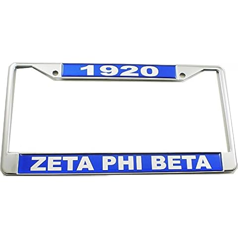 1920 Domed License Plate Frame [Silver - Car/Truck]. Cover
