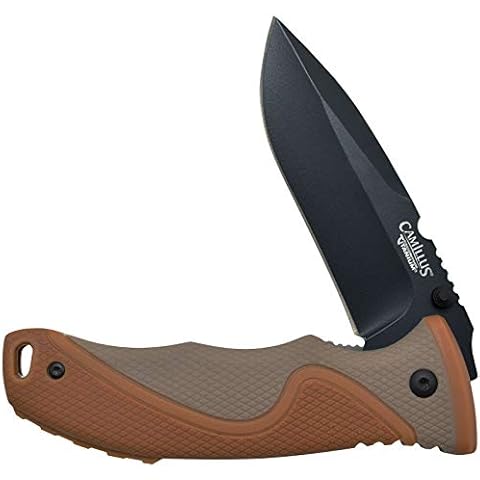 Camillus INFLAME / 7.5" Overall / 3.25" Drop Point Blade/CARBONITRIDE Titanium™ / 440SS Cover