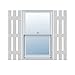 Ekena Millwork LS3C12X08900BW Custom Three Board Spaced (3 Batten), Board-n-BattenShutter (Per Pair)12"W x 89"HBright White