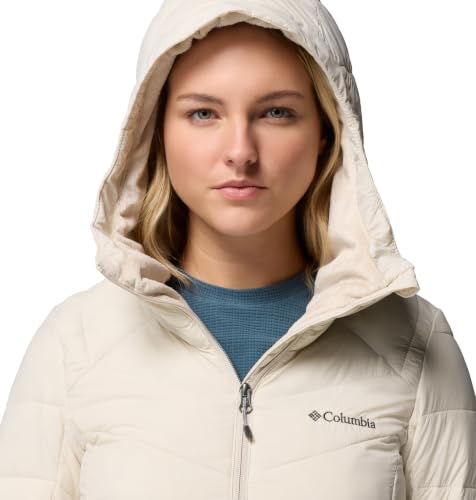 Columbia Joy Peak Hooded II Mid Jacket 2088641278, Women Jackets, Beige, L EU – Ansicht 6
