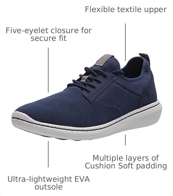 Image of Clarks Mens Step Urban Low
