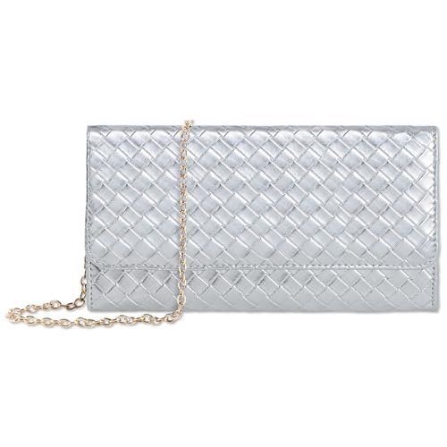 Image of U+U Small Crossbody Bags for Women, Cell Phone Purse Mini Clutch Bag with Removable Chain, Card Slots - Lightweight Purse