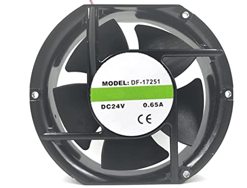Ventilateur de refroidissement 24V 0,65A axial 17251 extracteur air armoire électrique
