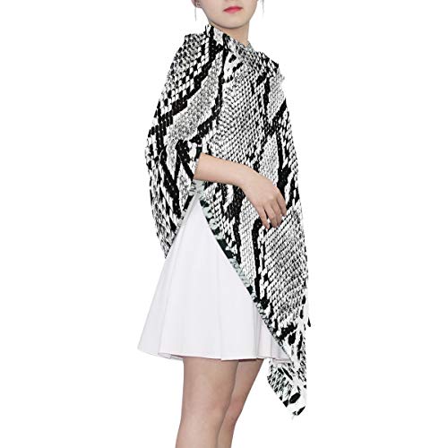 Oyihfvs stylish custom Woman Long Silk Scarf Soft Head Wrap Silk Shawl stole 7