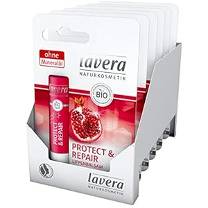 lavera Protect & Repair Lippenbalsem ∙ veganistisch ∙ biologische plantaardige werkzame stoffen ✔ natuurlijke cosmetica…