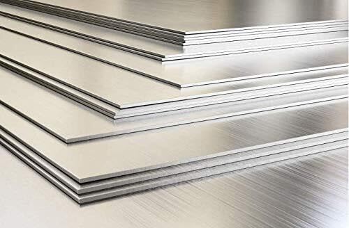 Lamiere e Piastre di Alluminio - Spessori Vari da 0,5mm a 38mm, Taglio su Misura(1.0mm - 300mm x 100mm)