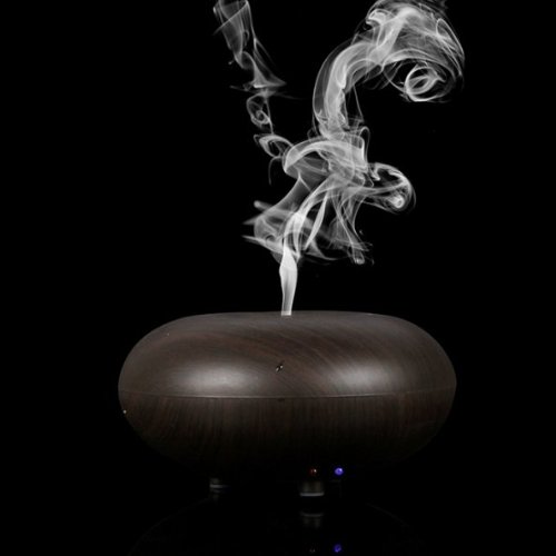 LAGUTE Bois LG- B01 Essential Oil Diffusor Aroma Diffusor Luftbefeuchter Duftzerstäuber Humidifier Mini Tragbar für Babies Kinder Haus Yoga Büro Spa Schlafzimmer usw