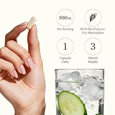 Calcium D-Glucarate | 500mg | CDG for Liver Detox and Cleanse, Hormone Balance, and Menopause Support | Calcium Supplement | Vegan, Non-GMO, Third-Party Tested | 90 Capsules (3-Month Supply)