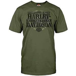 Harley-Davidson Military – Men’s Graphic Short-Sleeve Tee – Overseas Tour | Honor 2X