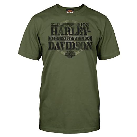 Harley-Davidson Military | Men's Graphic Short-Sleeve | Tee Overseas Tour Honor