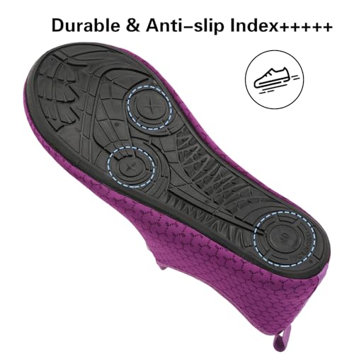 Image of Spesoul Womens Mens Water Shoes Quick Dry Beach Swim Shoes Barefoot Aqua Socks Outdoor Sand Socks for Pool River Diving