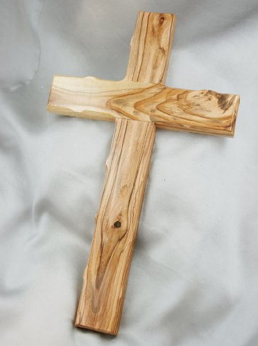 Traversa di legno di legno d'ulivo con intaglio bordo 25 cm