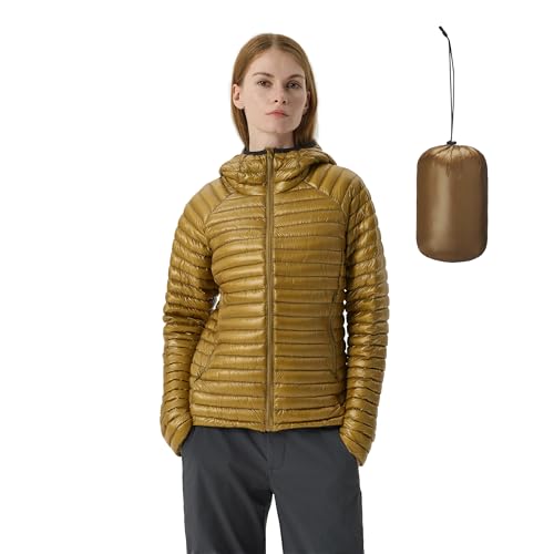 Fitouch Aurora Lite Women's Packable Hooded Down Jacket, 650+ PF