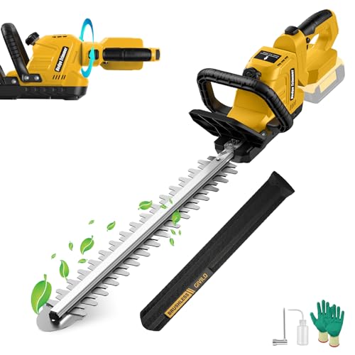 20.4 Hedge Trimmer Cordless Compatible with Dewalt 20V MAX Battery