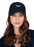 Trigema Damen 500005 Baseball Cap, Blau (Blau 046), Large (Herstellergröße: 3)