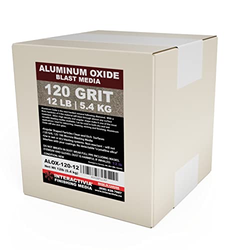120 Aluminum Oxide 12 LBS Fine Premium LongLasting Sand Blasting