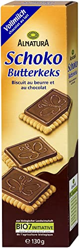 Alnatura Bio Schoko-Butterkeks, 130g
