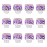 Cassetto quadrato moderno con viti (12 pz) lavanda