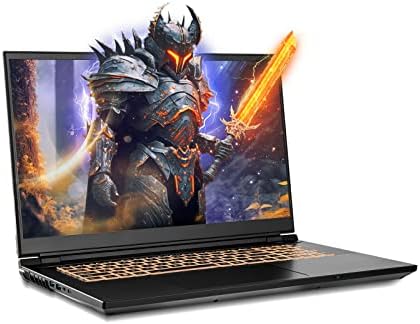 Sager 2023 NP8875D Gaming Laptop, 17.3 Inch QHD 240Hz 100% DCI-P3 G-Sync, Intel i9-13900HX, RTX 4060 8GB, 32GB RAM, 1TB Gen4 NVMe SSD, Win 11