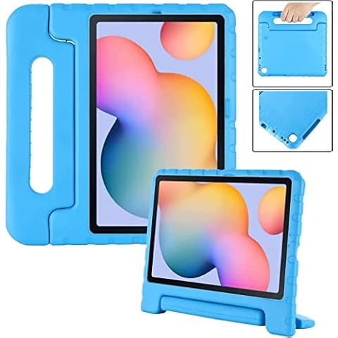 GSM BRANDED Kids Case for Samsung Galaxy Tab S6 Lite 10.4 inch 2022/2020 Model (SM-P610/P613/P615/P619) - Shockproof Kids Handle Handle Stand EVA Case Lightweight Shockproof Cover