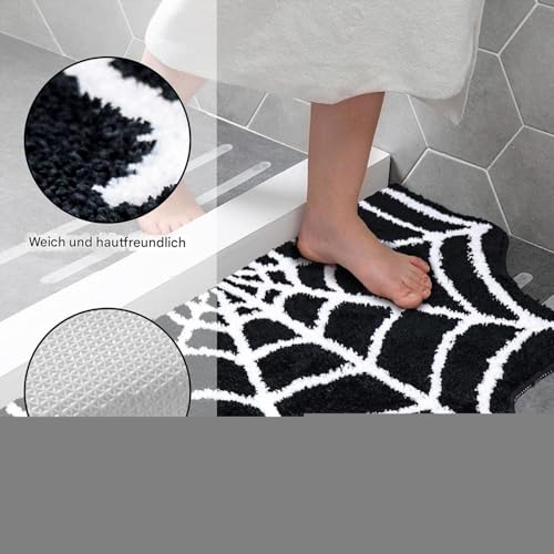 Alfombra de baño Halloween para cocina y zonas de ducha de entrada interior o exterior 7