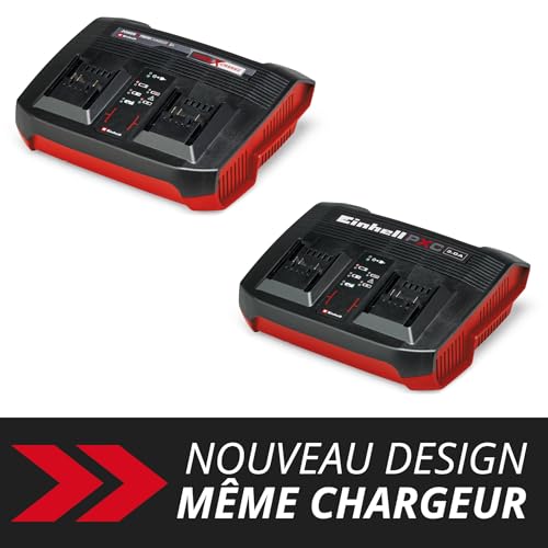 Chargeur rapide Einhell Power-X-Change avec indicateur LED de charge - 3