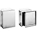 Hoffman A1008NFSS J Box, NEMA 4X, Clamp Cover, Stainless Steel Type 304, 10.00" x 8.00" x 4.00"