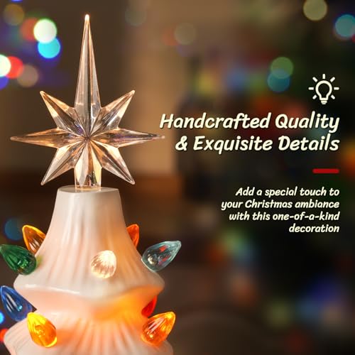 Lakumu-165-Table-Top-Christmas-Tree-Hand-Painted-Resin-Christmas-Tree-with-Lights-Pre-lit-Xmas-Tree-Decor-Lighted-Tabletop-Decoration-with-Multicolored-LED-Bulbs-Ceramic-Like-Finish Lakumu 165 Table Top Christmas Tree Hand Painted Resin Christmas Tree with Lights Pre lit Xmas Tree Decor Lighted Tabletop Decoration with Multicolored LED Bulbs Ceramic Like Finish