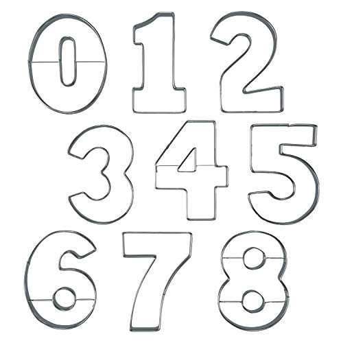 Numbers Cookie Cutter Set