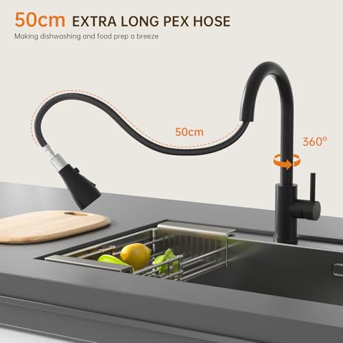 Mitigeur de cuisine avec douchette pour simplifier la vaisselle