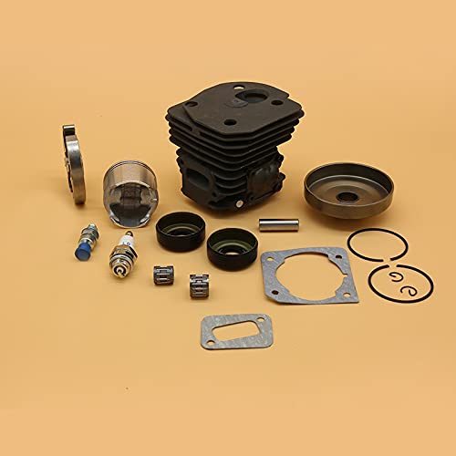 LILYY Kit de bujía de Tambor de Embrague de pistón de Cilindro de 45mm for Husqvarna 350 340 345 Jonsered 2141 2150 CS2141 CS2150 Piezas de Motosierra de jardín