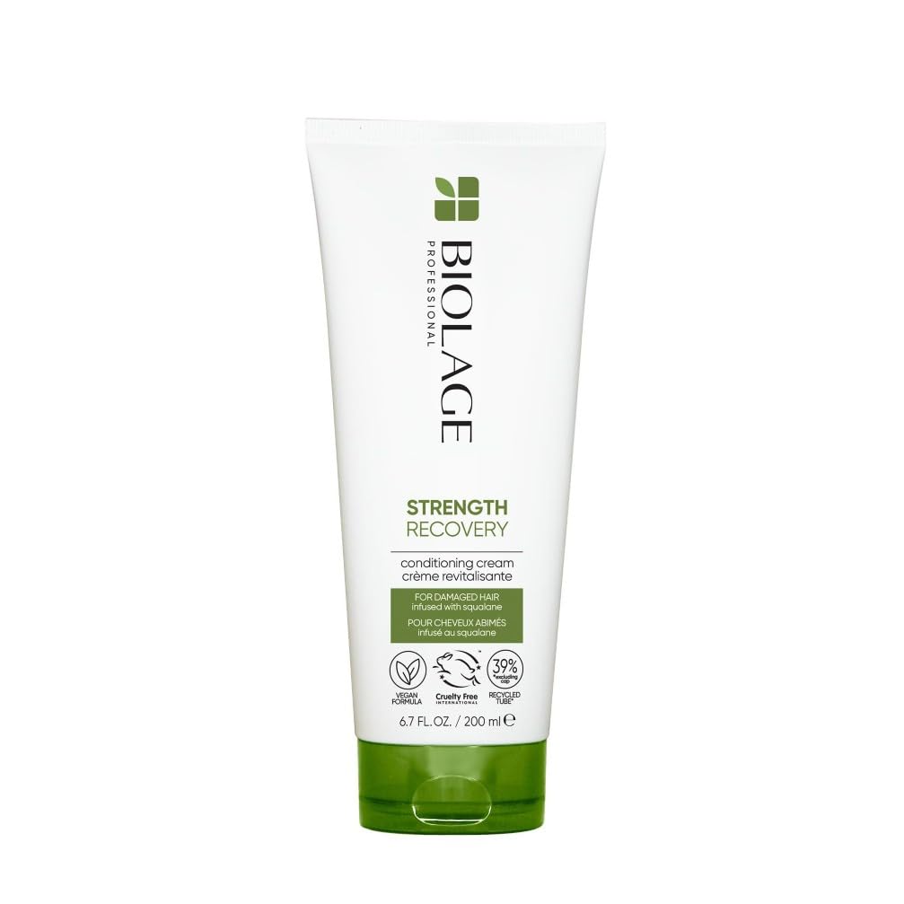 Biolage Professional Strength Recovery Nourishing Conditioning Cream, For Damaged Hair, 200ml