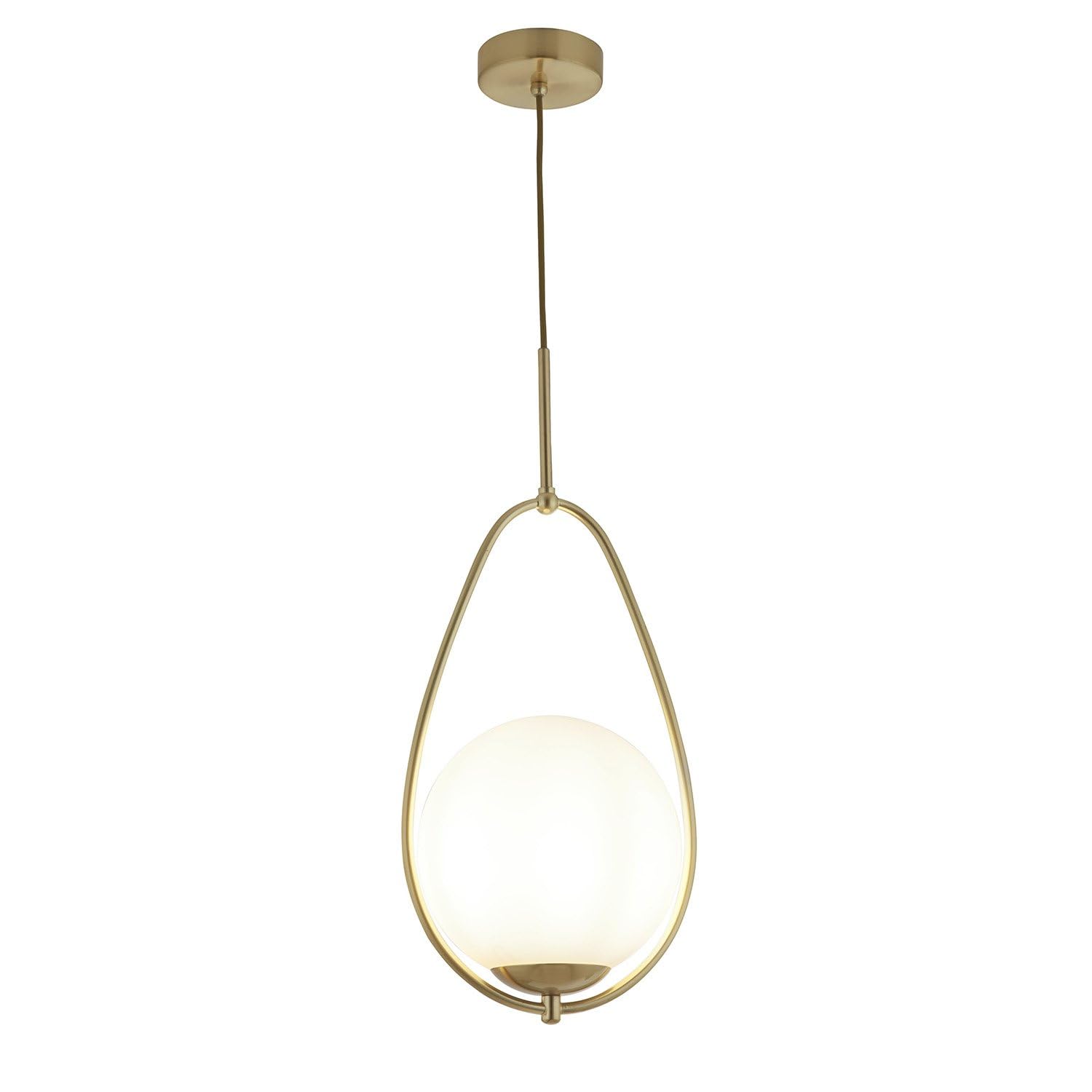 Searchlight Lighting Gold Searchlight 9171-1Go Avalon 1 Light Ceiling Pendant Light In