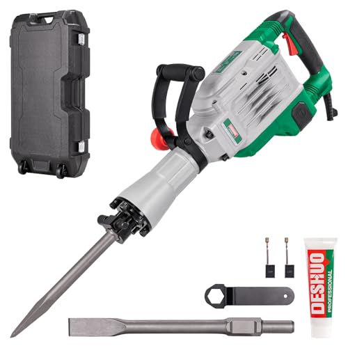 Deshuo 30 Lbs Heavy Duty 1-3/16 Hex Demolition Jack Hammer for Concrete