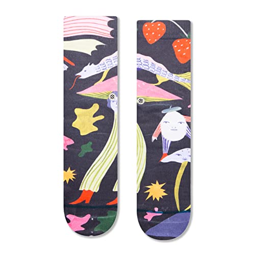 Stance Night Of The Salamander Crew Sock2