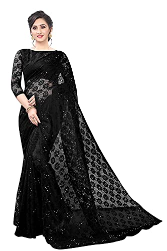 Sari de prestige en coton jacquard fin Aashita Creations avec blouse