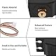 Drfeify RC Servo, Kunststoff Gear Servo Ersatzteil Kompatibel mit 1/12 12428/12427/12423/12628 RC Model Car Car Model Parts Model Toy