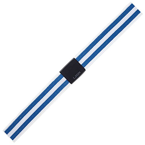 ライオン事務器 ゴムバンド ゴムdeパッチ 15mm幅 GP-152B/B ブルー/ブルー