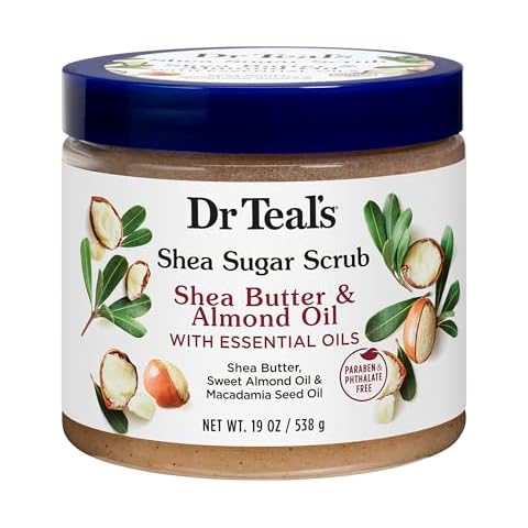 Dr Teal's Shea Butter & Almond Oil Body Scrub Cover