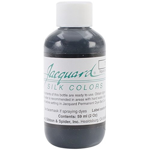 Jacquard Products Silk Colors Dyes, 2-Ounce, Black