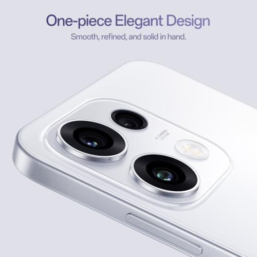 Image of Oppo Reno16c 5G (Starry White, 8GB, 256GB) | 3D Design | 50MP 3.5X Telephoto Camera | 4K Video | AI Remix Collage | 7000mAh 80W SUPERVOOC | ColorOS 16 | IP69K | Dimensity 7300