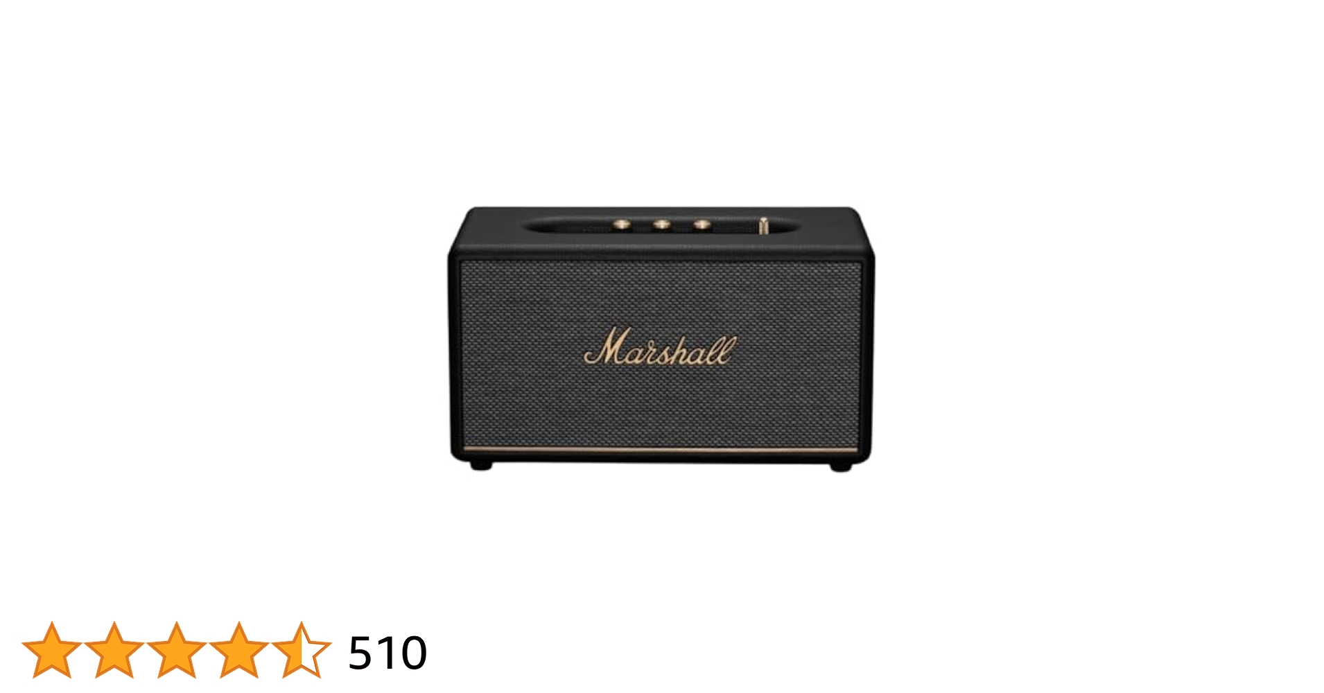 Marshall Stanmore III Bluetooth Speaker with Wider Stereo Sound