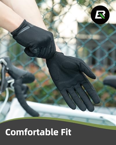 Guantes para Ciclismo ROCKBROS con Almohadillas SBR y Pantalla Táctil miniatura 6