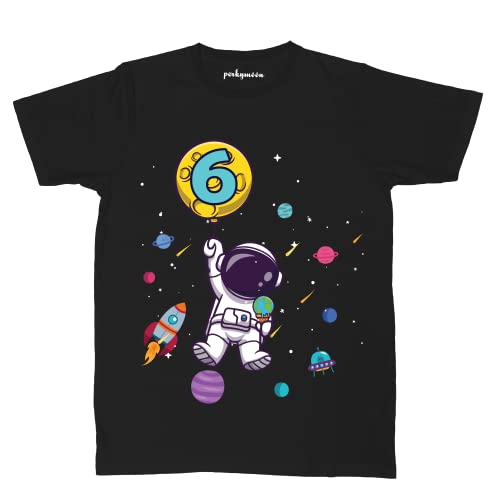 Astronaut And Universe T - Shirt For Girls And Boys (6 Years)